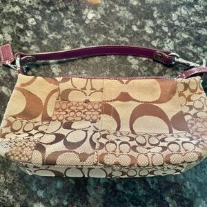 Coach Stylish Brown and Tan Women's Bag